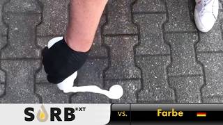 SORB®XT vs Farbe auf Pflastersteinen [upl. by Ennazor927]