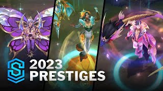 2023 Prestige Skins  League of Legends [upl. by Sterner966]