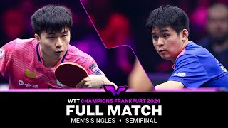 FULL MATCH  Lin YunJu vs Lin Shidong  MS SF  WTTFrankfurt 2024 [upl. by Elroy817]