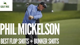 8 Minutes of Amazing Phil Mickelson Short Game Shots [upl. by Israel]