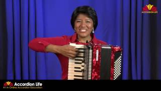 How to Play the Accordion Lesson 1  Getting started right [upl. by Neelyhtak824]