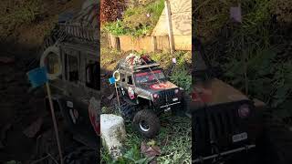 TRX4 Jeep Rubicon trial 4x4 traxxas [upl. by Elleiand]