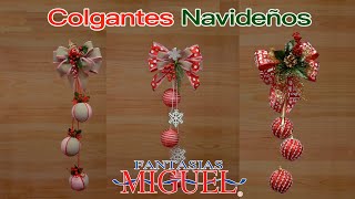 Colgantes Navideños [upl. by Nitnerb271]