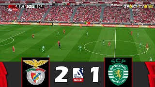 SL Benfica vs Sporting CP 21  Liga Portugal Betclic 202324  Match Highlights [upl. by Jackelyn199]