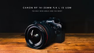 Canon RF 1435mm f4 L  UltraWide Angle for Landscapes Architecture and more [upl. by Anerres190]