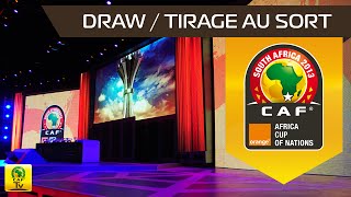 DRAW Ceremony  Orange Africa Cup of Nations SOUTH AFRICA 2013 [upl. by Nylg405]