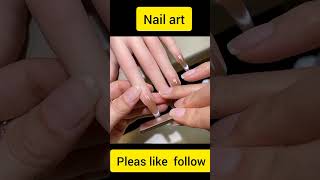 winter nail artshorts [upl. by Nnahtur]