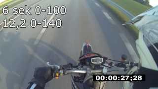 GasGas EC 125 Top speed SM 0100  0140  0160  KMH  GoPro Hero 3 [upl. by Emanuela]