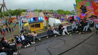 William Roberts Tagada  On Ride POV Knutsford May Day Fair 2023 [upl. by Aved]