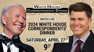 Watch 2024 White House Correspondents’ dinner  NBC News NOW [upl. by Jacobo]