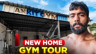 New home gym tour 😍  ankit baiyanpuria [upl. by Tiossem390]