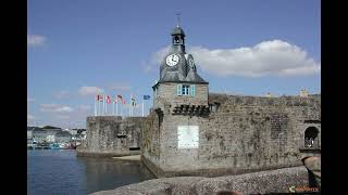 CONCARNEAU  La ville de concarneau avec sa ville close [upl. by Chaing392]