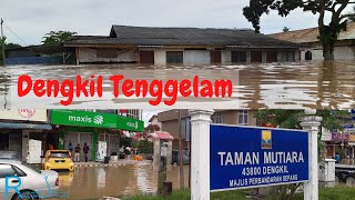 Banjir Dengkil 19 Disember 2021 [upl. by Ocimad]