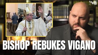 BREAKING Bishop Powers Rebukes Archbishop Vigano [upl. by Keith403]