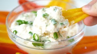 Easy Cold Crab Dip Recipe With Cream Cheese  5 Minutes [upl. by Aihsela998]