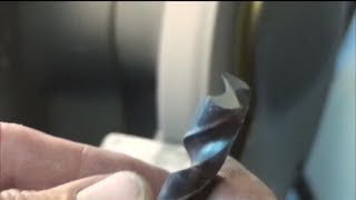 How to Grind and Use a Flat Bottom Drill [upl. by Epoillac392]