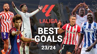 BEST GOALS OF THE SEASON  La Liga 202324  Vote for the Goal of the Season ⚽ [upl. by Ran416]