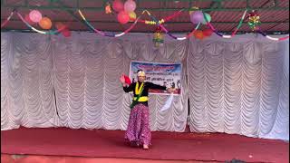 kati ramro aakasaima tappa dance anjal magar elegant pearl english school [upl. by Watkin]