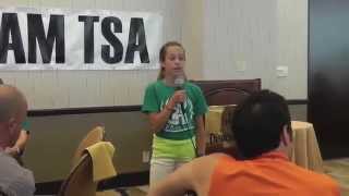 Anilee List sings Beautiful for Team TSA Disneyland 2012 [upl. by Fowler]