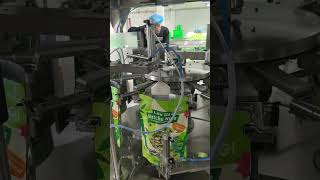 Small pouch to big pouch snacks zipper bags packaging machine doypack packaging machine [upl. by Reifinnej]