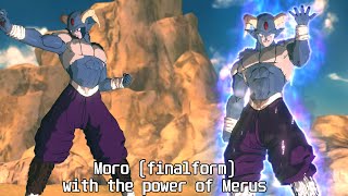 Moro Final Form With the Power of Merus  Dragon Ball Xenoverse 2 MOD1080P60FPS [upl. by Jobye]