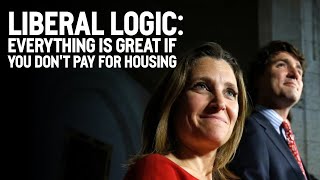 Liberal logic everything is great if you dont pay for housing [upl. by Zolnay]