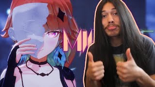 MIRAGE  Takanashi Kiara Official Music Video REACTION [upl. by Cynar]