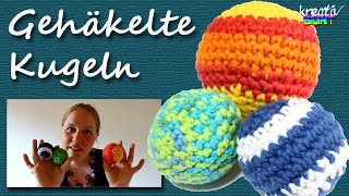 DIY Gehäkelte Kugeln  Von Spielbällen Jonglierbällen AntiStressSäckchen und DekoKugeln [upl. by Garibull233]