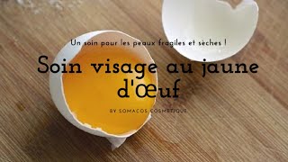 Soin visage au jaune dœuf [upl. by Wohlert184]