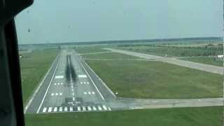 Imperator Travel exclusive Landing at quotHenri Coandaquot Airport filmed from cockpit  Bucharest [upl. by Iruj]