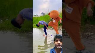 Best Teddy Funny Video funny comedy bigteddy teddybear [upl. by Rist]