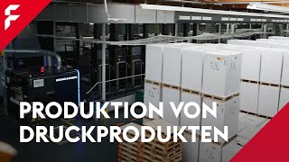 Wie werden Druckprodukte bei FLYERALARM produziert  FLYERALARM [upl. by Emyle]