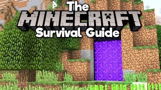 Into the Nether ▫ The Minecraft Survival Guide 113 Lets Play  Tutorial Part 8 [upl. by Moraj]