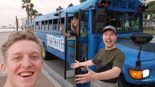 I got a Real Fortnite Battle Bus VLOG 3 [upl. by Sue937]