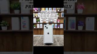 Iphone 13 128 100 �ttery health full box kit dm 86105250508428729877 iphonexplus [upl. by Handy]