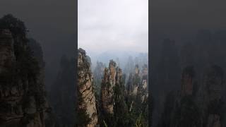 The Avatar Mountains China🇨🇳 zhangjiajienationalpark avatarmountains china travel 武陵源 [upl. by Ainitsirc]