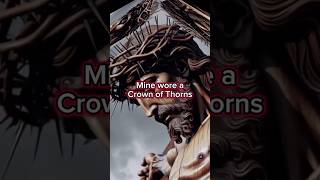 He wore a Crown of Thorns 🥹✝️ god jesus bible christian [upl. by Alf]