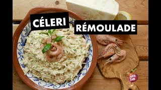 CELERI REMOULADE AUX CREVETTES NORDIQUES 🦐 Salade La petite bette [upl. by Nila882]