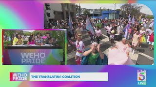 2024 WeHo Pride Parade on KTLA [upl. by Aneehsit704]