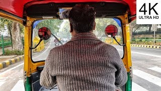 Tuk Tuk ride in Delhi India 4K [upl. by Kenrick]