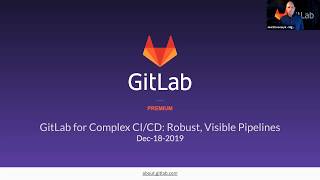 GitLab for complex CICD Robust visible pipelines  Evening Session [upl. by Ruyle]