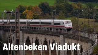 Altenbeken Viadukt Umleiter und Plan verkehr [upl. by Mauer304]