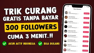 CARA MENAMBAH FOLLOWERS TIKTOK GRATIS  CARA CEPAT MEMPERBANYAK FOLLOWERS TIKTOK GRATIS PERMANEN [upl. by Vernice]