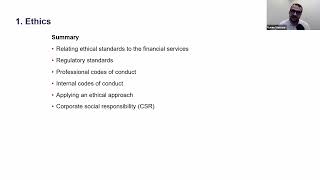 CISI Global Financial Compliance Chapter 4 Ethics [upl. by Gannie647]