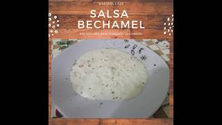 Salsa Bechamel como hacer una salsa bechamel [upl. by Oicatsana3]