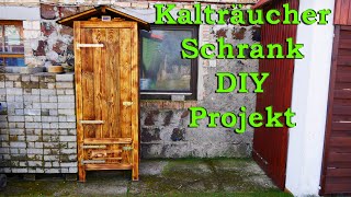 Kalträucherschrank DIY Projekt YBBQ [upl. by Ahcsat]