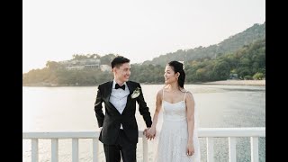 Thavorn Beach Resort Wedding Phuket  Polly amp Sean [upl. by Nnaeilsel]