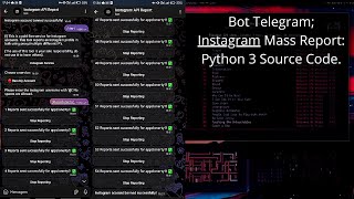 Mass Reporting Bot for Instagram Ban Instagram account [upl. by Nnaid343]