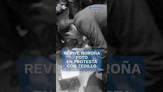 Revela Fernández Noroña foto en protesta de 1996 con Ernesto Zedillo shorts [upl. by Atterahs]