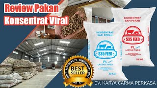 Review Pakan Konsentrat SFeed Varian Terbaru Terbukti Sebagai Pakan Pemulihan PMK [upl. by Zandt]